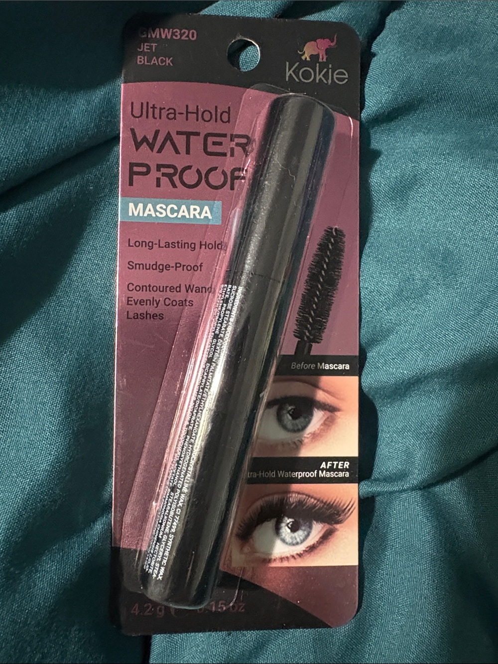 Kokie - Ultra-Hold Waterproof Mascara - Jet Black